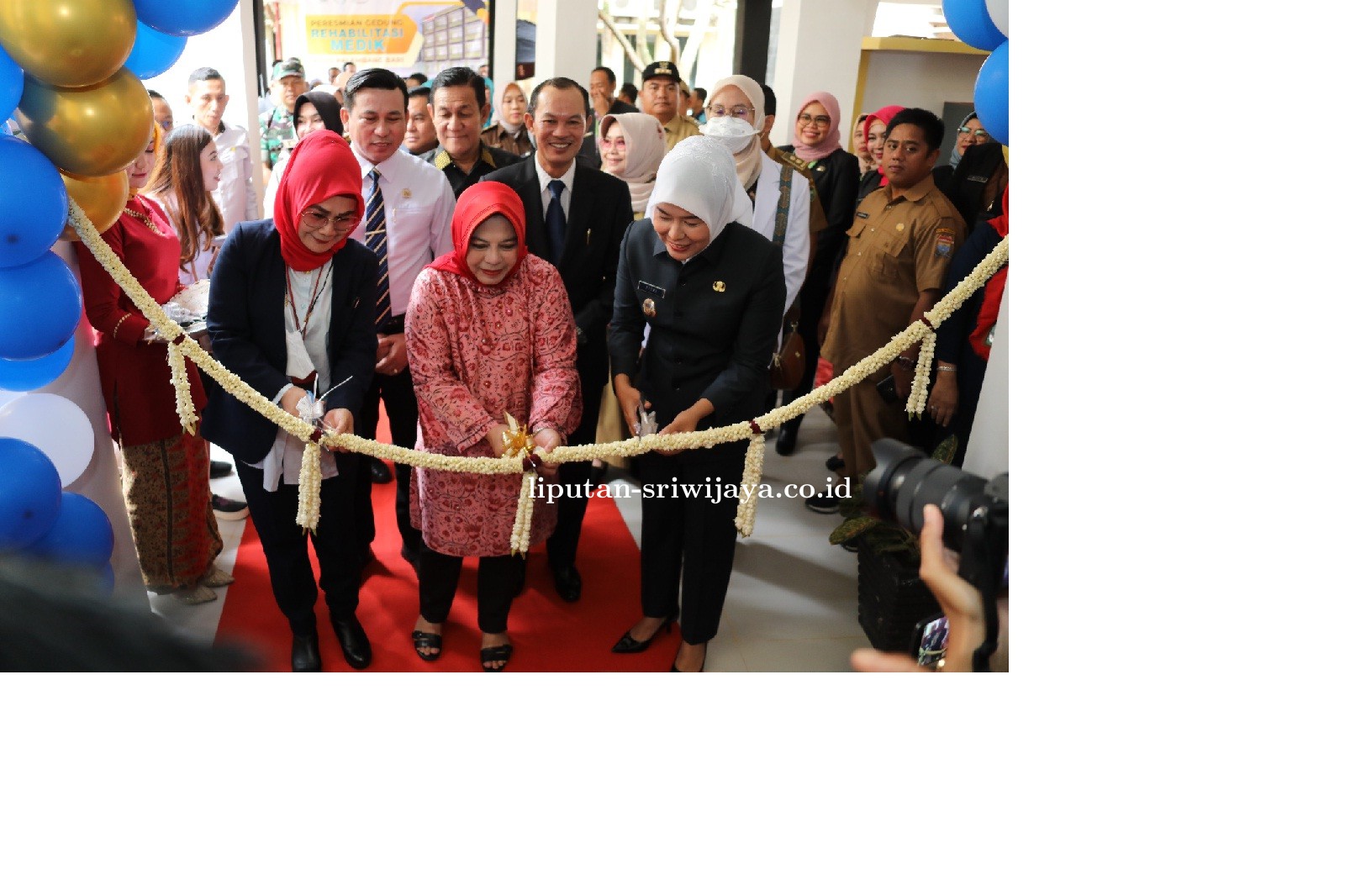 Gedung Rehabilitasi Medik Rumah Sakit (RS) BARI Palembang Diresmikan oleh Walikota Palembang